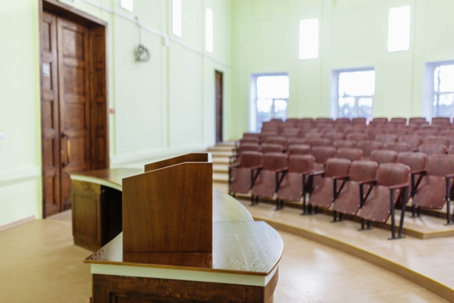 Аудитория №5 СПбГПМУ открылась после капитального ремонта 1