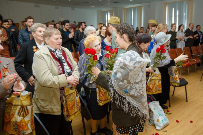 Гостями праздничного концерта в СПбГПМУ стали ветераны ВОВ