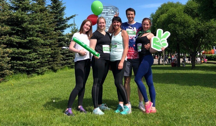 Врачи СПбГПМУ приняли участие в главном забеге страны