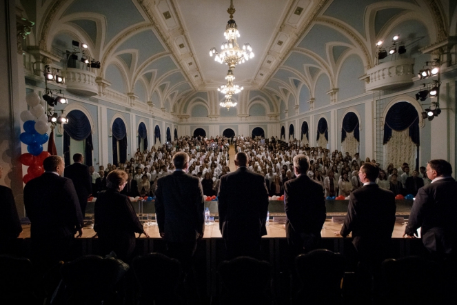 Почти 1000 первокурсников стали студентами СПбГПМУ 7