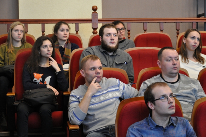 В 3 аудитории прошло совместное заседание СНО кафедр