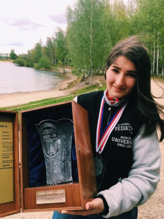 Студентка СПбГПМУ стала победителем ЧЕ по судомодельному спорту