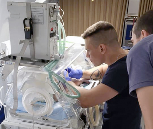 Пять тяжелобольных младенцев из Чечни госпитализированы в СПбГПМУ