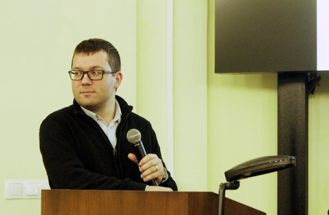 В СПбГПМУ прошла лекция Поля Бремона, Доктора химических наук, доцента кафедры химии Университета Экс-Марсель