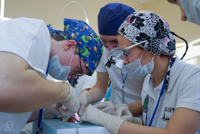 Студенты СПбГПМУ выступили на XXIX Всероссийской студенческой олимпиаде по хирургии им. акад. М.И. Перельмана