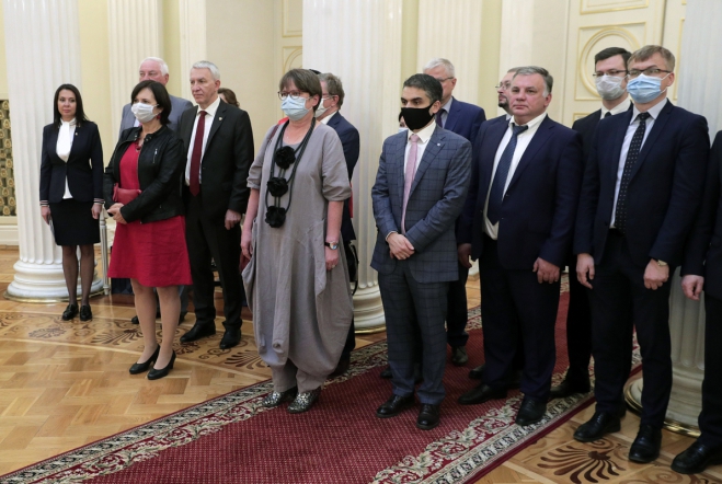 Ректору СПбГПМУ вручили благодарность за  вклад в борьбу с COVID-19 4