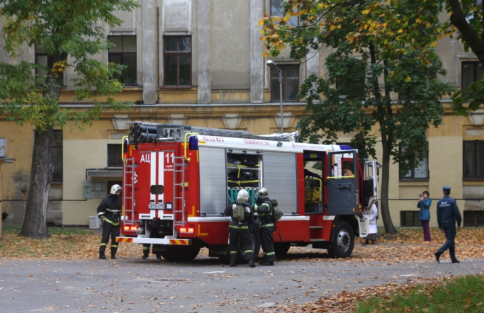 В СПбГПМУ прошли пожарно-тактические учения 3