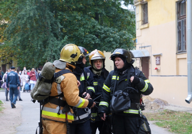 В СПбГПМУ прошли пожарно-тактические учения 8