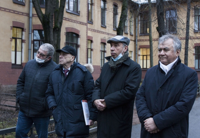 В СПбГПМУ открыли памятную доску И.М. Воронцову 8