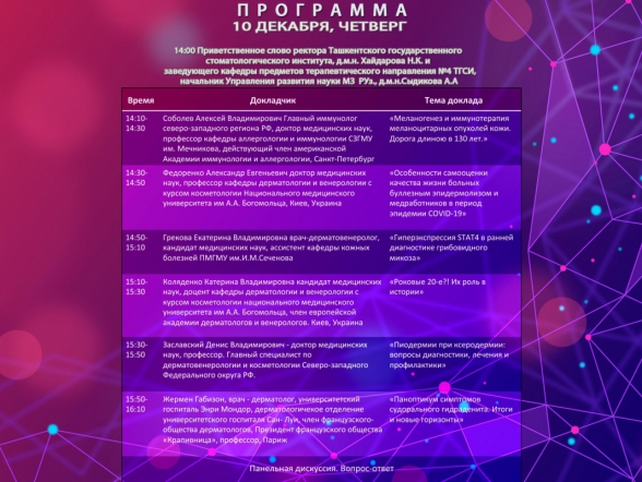 Конференция «Актуальные вопросы дерматоонкопатологии» 1