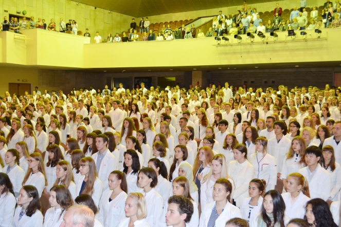 Более 700 первокурсников пополнили ряды студенческой семьи Педиатрического университета 23