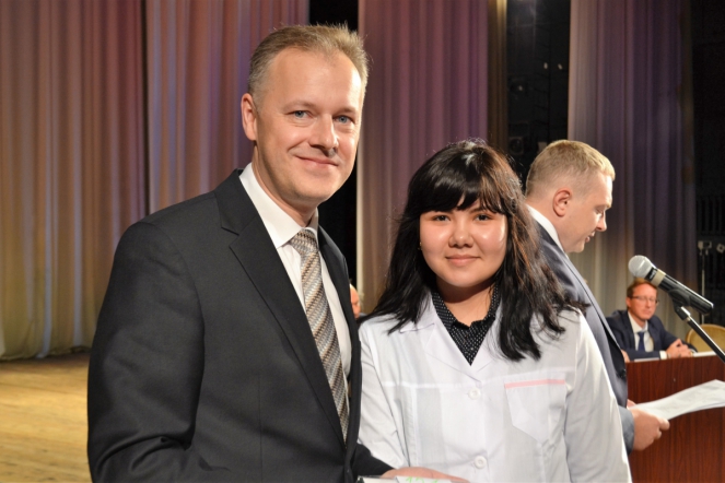 Более 700 первокурсников пополнили ряды студенческой семьи Педиатрического университета 26