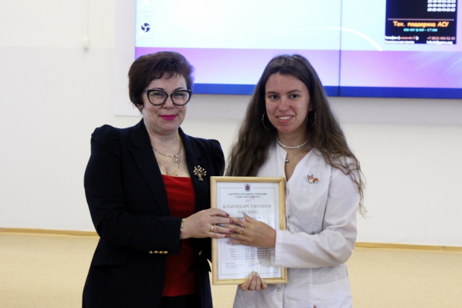 Студентов Педиатрического университета поблагодарили за борьбу с COVID-19 21