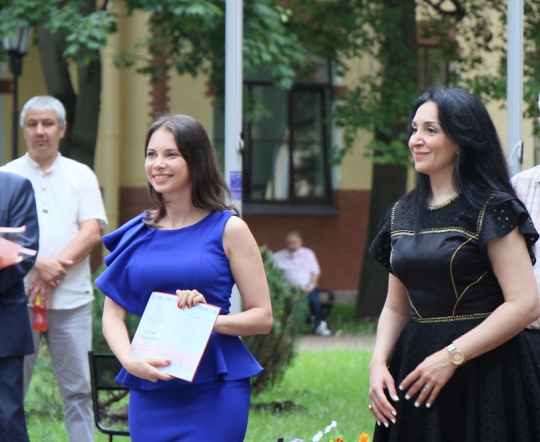 В Педиатрическом университете вручили дипломы выпускникам 69