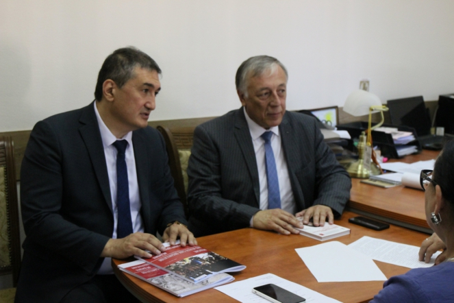 Делегация АГМИ посетила Педиатрический университет