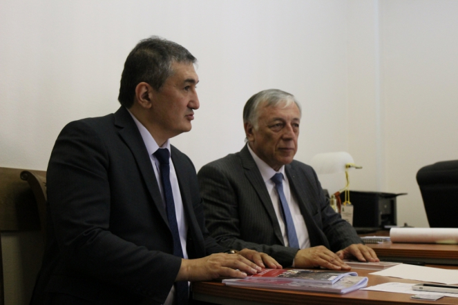 Делегация АГМИ посетила Педиатрический университет 4