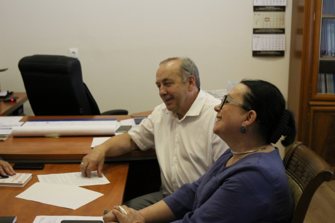 Делегация АГМИ посетила Педиатрический университет 5