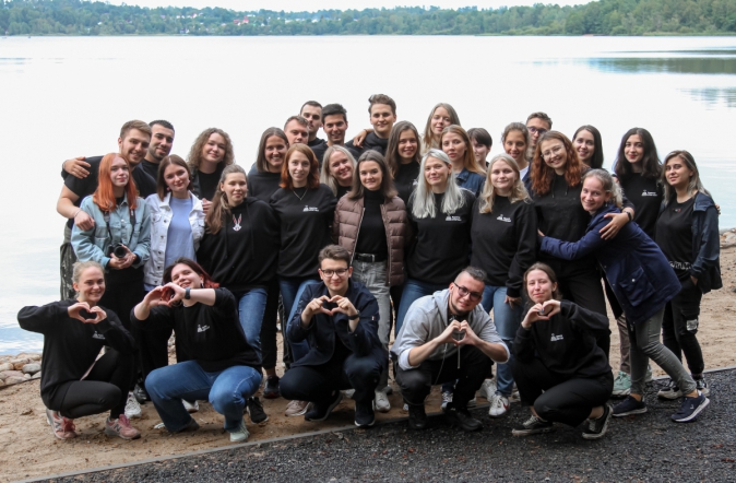 Активисты проекта «Школа Кураторов» провели тренинг на природе