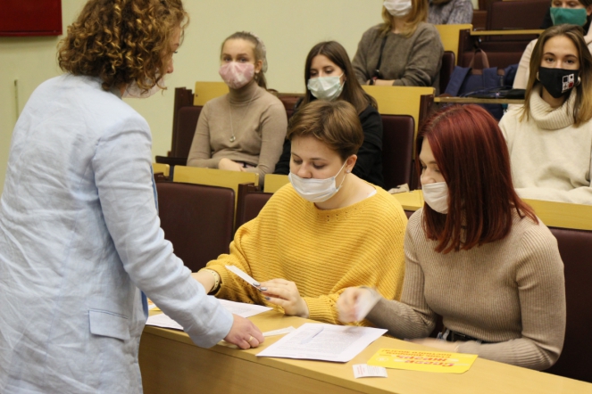 Студентам СПбГПМУ рассказали о донорстве костного мозга