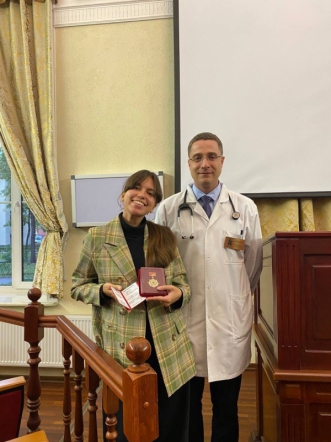 Профсоюз работников здравоохранения наградил студентов СПбГПМУ 1