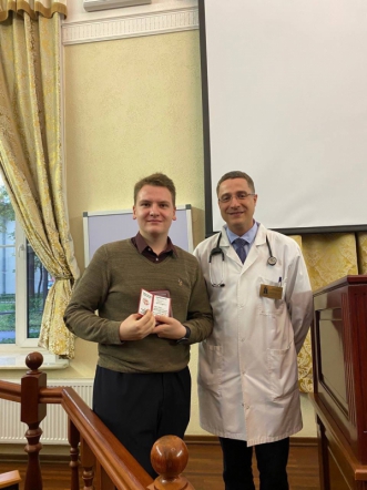 Профсоюз работников здравоохранения наградил студентов СПбГПМУ 3