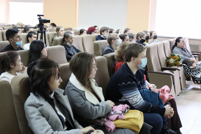 Академик Шабров выступил перед студентами СПбГПМУ 8