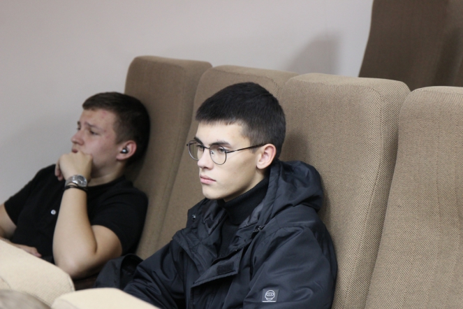 Академик Шабров выступил перед студентами СПбГПМУ 17