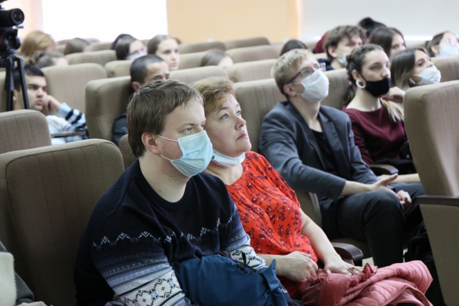 Академик Шабров выступил перед студентами СПбГПМУ 22