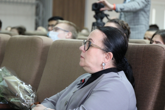 Академик Шабров выступил перед студентами СПбГПМУ 24