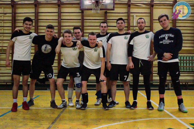 Команда СПбГПМУ одержала победу на первенстве района по волейболу 5