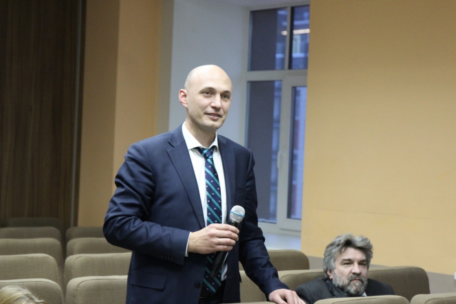 Студенты СПбГПМУ встретились с министром здравоохранения Новгородской области 39