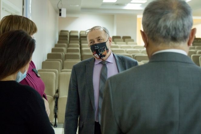 Ректор СПбГПМУ встретился с вице-губернатором Санкт-Петербурга 7