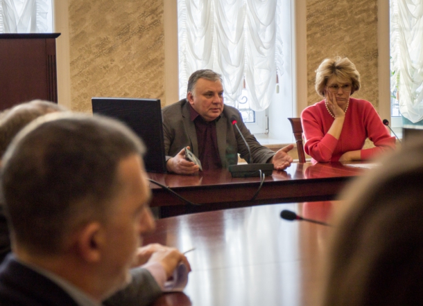 Ректор СПбГПМУ встретился с вице-губернатором Санкт-Петербурга 17