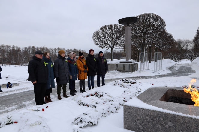 Педиатрический университет почтил память защитников Ленинграда 9