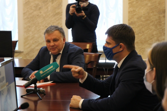 Ректор СПбГПМУ встретился с депутатом Государственной Думы Сергеем Боярским 15