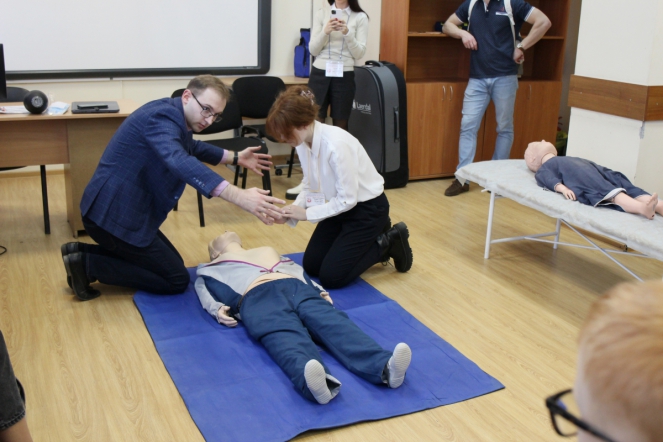 Участники форума «Моя будущая профессия – врач» побывали в СПбГПМУ 25