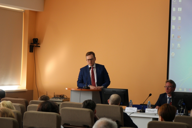 Сергей Вылегжанин встретился со студентами СПбГПМУ 38