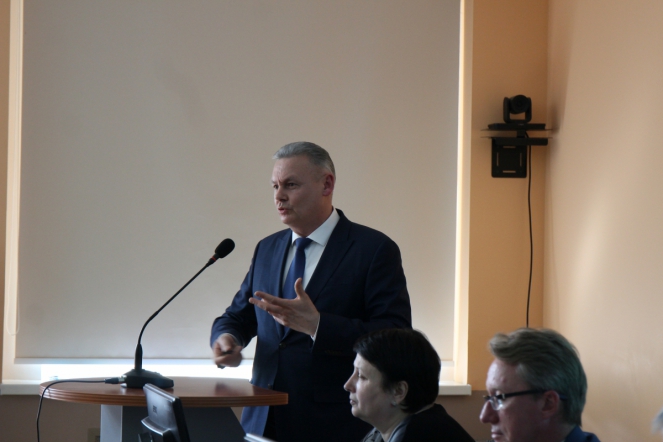 Сергей Вылегжанин встретился со студентами СПбГПМУ 40