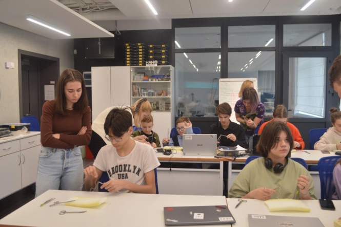 Студенты СПбГПМУ провели мастер-класс в детском технопарке «Кванториум» 3