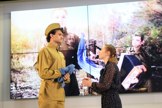 Студенты СПБГПМУ исполнили песни Победы 6