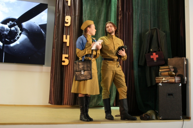 Студенты СПБГПМУ исполнили песни Победы 38