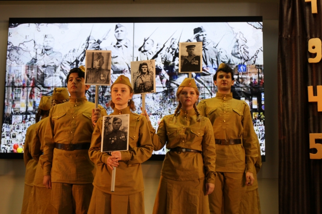 Студенты СПБГПМУ исполнили песни Победы 68