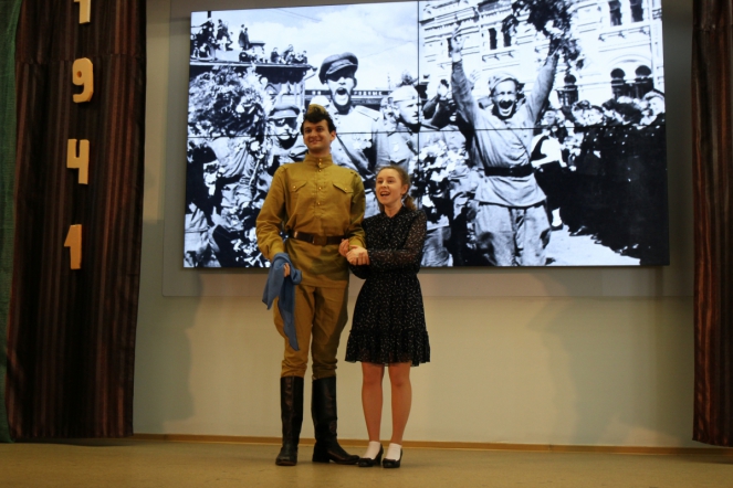 Студенты СПБГПМУ исполнили песни Победы 78