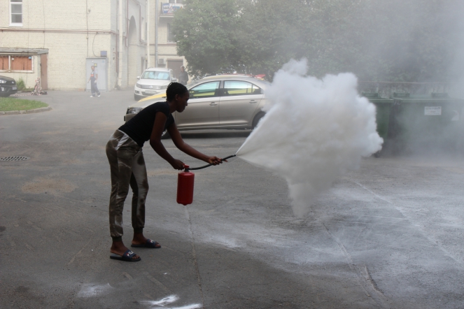 В СПбГПМУ прошли плановые пожарно-тактические учения 9