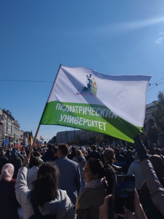 Студенты СПбГПМУ присоединились к крестному ходу в честь Александра Невского 4