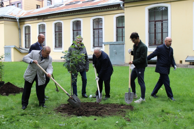 Педиатрический университет принял участие в проекте «Лес Победы» 4