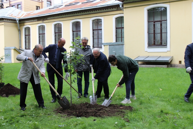 Педиатрический университет принял участие в проекте «Лес Победы» 5