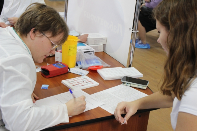 В СПБГПМУ прошла донорская акция 3