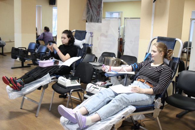 В СПБГПМУ прошла донорская акция 6