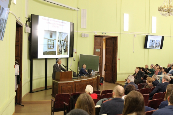 Кафедра патологической анатомии с курсом судебной медицины отметила 90-летие